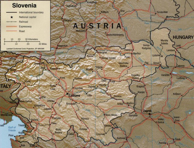 SloveniaMap